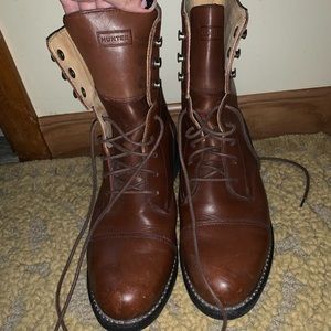 FINAL SALE! Hunter Leather Boots Size UK 7